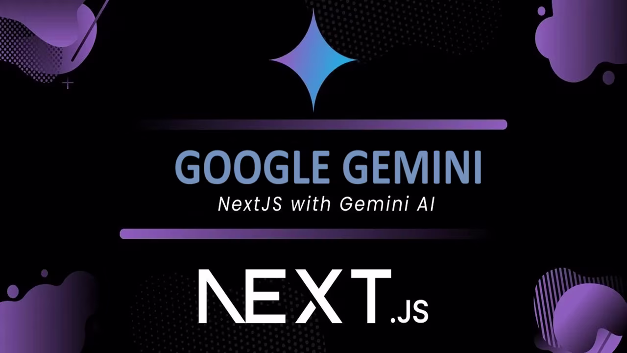 How to Use Gemini API in NextJs