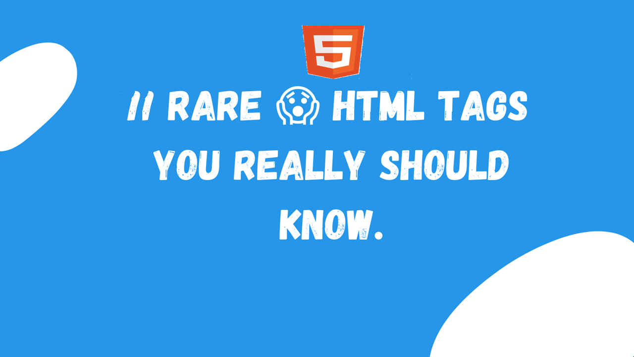 rare html tags